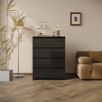 “White high gloss 2-drawer bedroom dresser”

“Black modern drawer chest with glossy finish”

“Modern white storage cabinet in bedroom setting”

“High gloss 8-drawer dresser for large storage”

“Contemporary white and black dressers for bedrooms”

