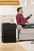 “White high gloss 2-drawer bedroom dresser”

“Black modern drawer chest with glossy finish”

“Modern white storage cabinet in bedroom setting”

“High gloss 8-drawer dresser for large storage”

“Contemporary white and black dressers for bedrooms”

