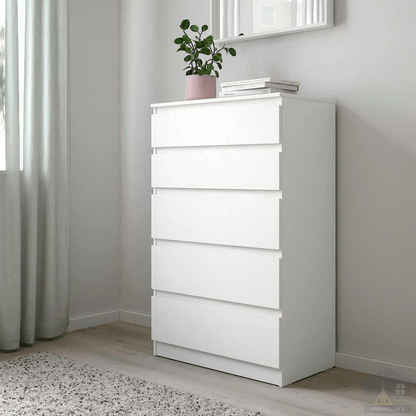 “White high gloss 2-drawer bedroom dresser”

“Black modern drawer chest with glossy finish”

“Modern white storage cabinet in bedroom setting”

“High gloss 8-drawer dresser for large storage”

“Contemporary white and black dressers for bedrooms”

