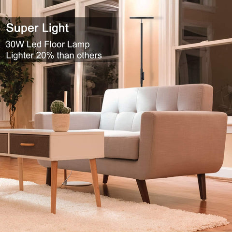 “Modern 30W Black LED Floor Lamp with Remote Control”

“LED Dimmable Floor Lamp with 3 Color Temperatures”

“Touch & Remote-Controlled Standing Lamp for Bedroom or Office”