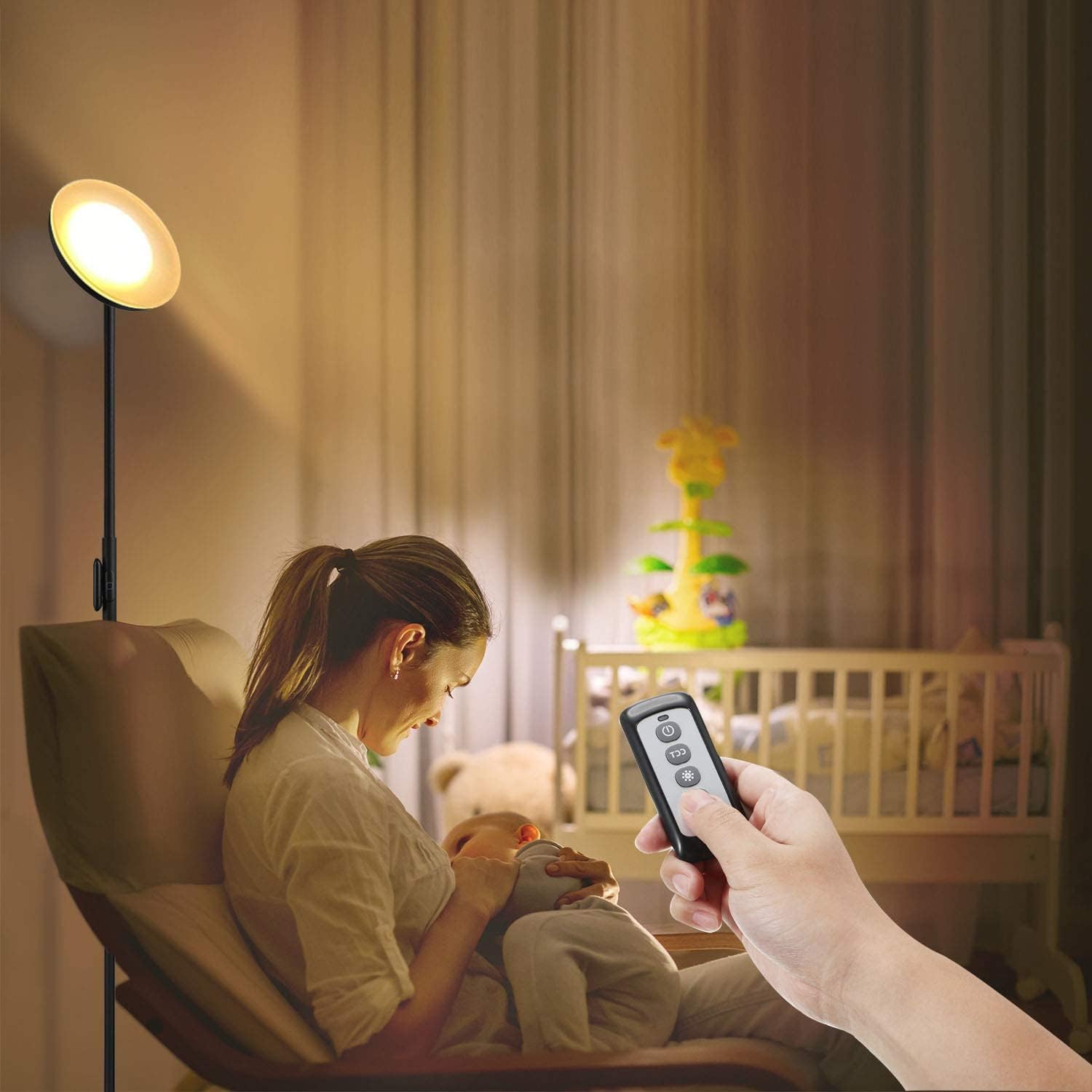 “Modern 30W Black LED Floor Lamp with Remote Control”

“LED Dimmable Floor Lamp with 3 Color Temperatures”

“Touch & Remote-Controlled Standing Lamp for Bedroom or Office”