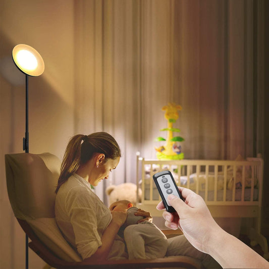 “Modern 30W Black LED Floor Lamp with Remote Control”

“LED Dimmable Floor Lamp with 3 Color Temperatures”

“Touch & Remote-Controlled Standing Lamp for Bedroom or Office”