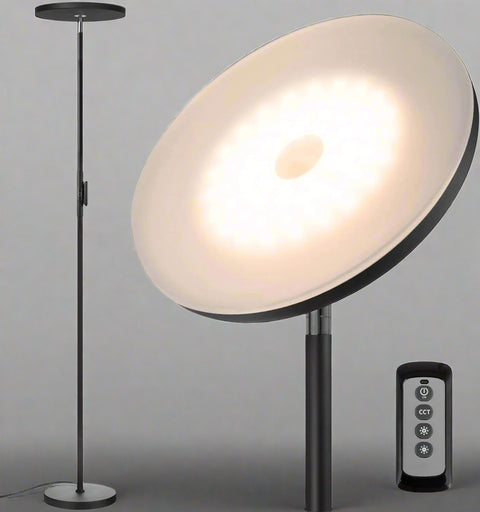 “Modern 30W Black LED Floor Lamp with Remote Control”

“LED Dimmable Floor Lamp with 3 Color Temperatures”

“Touch & Remote-Controlled Standing Lamp for Bedroom or Office”