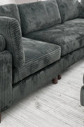 Modular 10FT Corduroy Sofa in Neutral Color – Front View

Plush Ribbed Sofa with Sectional Configuration

Modern Corduroy Couch – Wide Seating Sofa for Living Room

Corner View of 10FT Modular Sofa in Living Space

Cozy Corduroy Sofa with Medium-Soft Cushions
