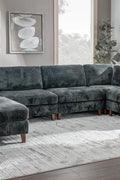 Modular 10FT Corduroy Sofa in Neutral Color – Front View

Plush Ribbed Sofa with Sectional Configuration

Modern Corduroy Couch – Wide Seating Sofa for Living Room

Corner View of 10FT Modular Sofa in Living Space

Cozy Corduroy Sofa with Medium-Soft Cushions