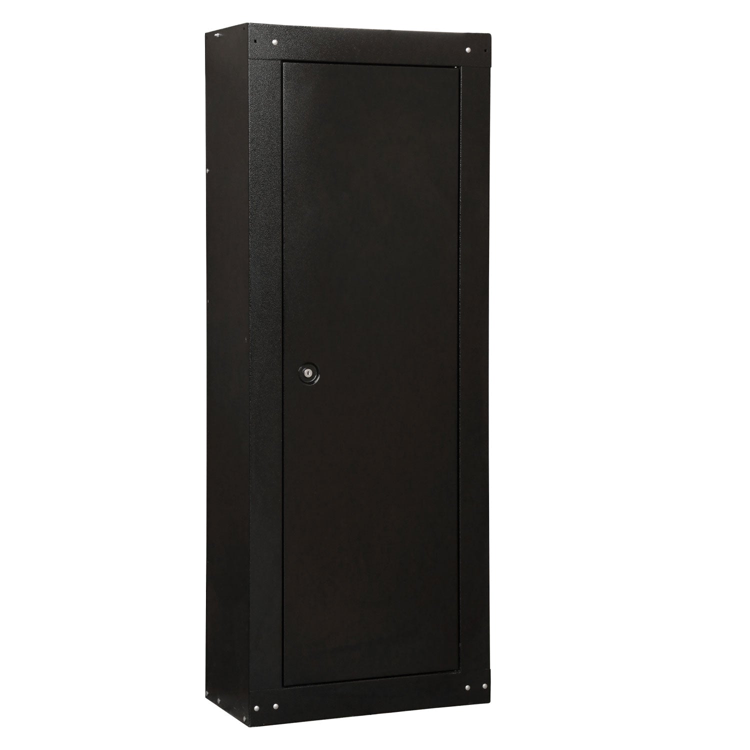 New Modular Steel Gun Safe – 11 - Gun Key Lock Cabinet 1.2mm Steel Construction, Black Finish 55" Tall D552110 - with | Sold by Uncle Wiener's Wholesale