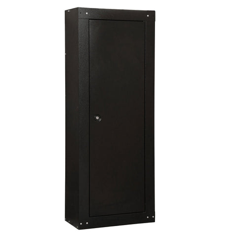 New Modular Steel Gun Safe – 11 - Gun Key Lock Cabinet 1.2mm Steel Construction, Black Finish 55" Tall D552110 - with | Sold by Uncle Wiener's Wholesale