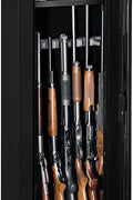 New Modular Steel Gun Safe – 11 - Gun Key Lock Cabinet 1.2mm Steel Construction, Black Finish 55" Tall D552110 - with | Sold by Uncle Wiener's Wholesale
