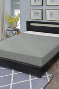 Modern black upholstered bed frame with LED headboard and PU leather finish – available in Twin, Full, Queen, and King sizes