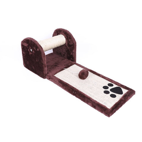 New New Cat Scratching Pad & Play Post – Durable Cat Scratcher with Interactive Play AMCT04 - with | Sold by Uncle Wiener's Wholesale