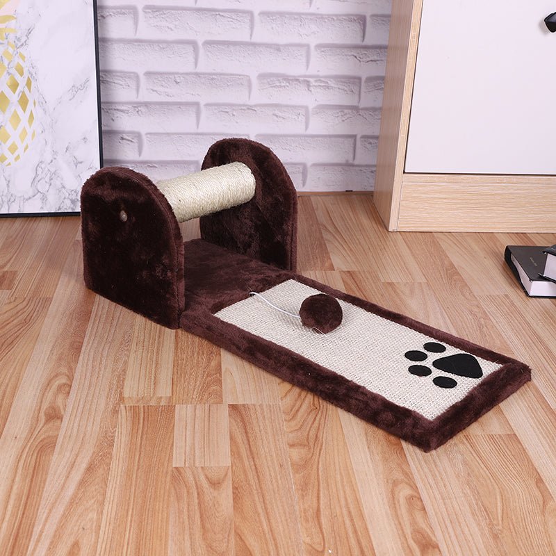 New New Cat Scratching Pad & Play Post – Durable Cat Scratcher with Interactive Play AMCT04 - with | Sold by Uncle Wiener's Wholesale