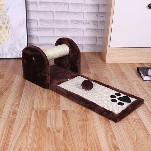 New New Cat Scratching Pad & Play Post – Durable Cat Scratcher with Interactive Play AMCT04 - with | Sold by Uncle Wiener's Wholesale