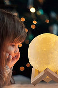 New Night Light 3D Moon 3 Color LED Globe 15 cm MG15C - with | Sold by Uncle Wiener's Wholesale