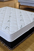 Night Star Pocket Coil Mattress - front angle view

Breathable edge mattress with medium firm feel

Close-up of quilted linen fabric mattress top

Innerspring mattress side profile on wood floor

Rolled mattress for delivery and setup