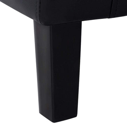 New Office Modern Style Tub Chair – Faux Leather Accent Chair in Black or Brown - with 🖤 Black | Sold by Uncle Wiener's Wholesale