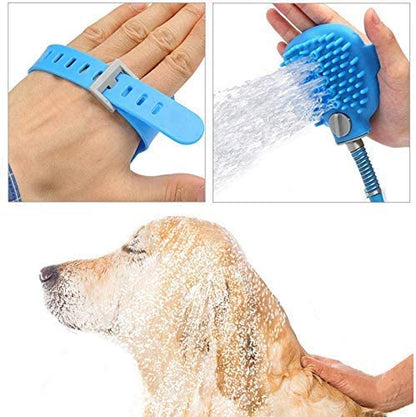New og Bathing 2 - in - 1 Shower Sprayer Brush – Gentle Pet Grooming & Washing Tool 70S21 - with | Sold by Uncle Wiener's Wholesale
