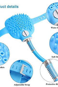New og Bathing 2 - in - 1 Shower Sprayer Brush – Gentle Pet Grooming & Washing Tool 70S21 - with | Sold by Uncle Wiener's Wholesale