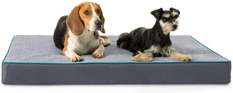 New Orthopedic Memory Foam Dog Bed with Removable Washable Cover – Joint Support for All Breeds - with Small dog bed 15″x20″x3″ | Sold by Uncle Wiener's Wholesale