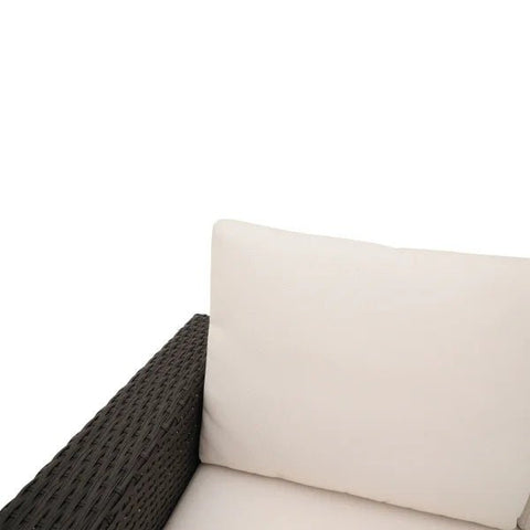 New OTTA Outdoor Laurel 4 - Piece Patio Set – Sunbrella® Cushions & All - Weather Wicker 1909806 - with | Sold by Uncle Wiener's Wholesale