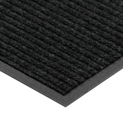 Heavy-duty commercial rubber entrance mat for outdoor use

Textured black rubber doormat for front doors

Non-slip ribbed door mat in high-traffic area

Durable rubber mat used at office entryway

Multiple size rubber mats for commercial buildings