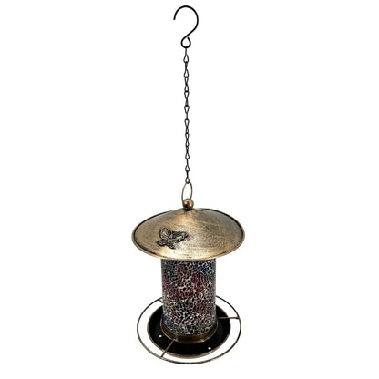 New Outdoor Hanging Solar Bird Feeder – Hummingbird Feeder with LED Light for Garden & Yard 812732 - with | Sold by Uncle Wiener's Wholesale