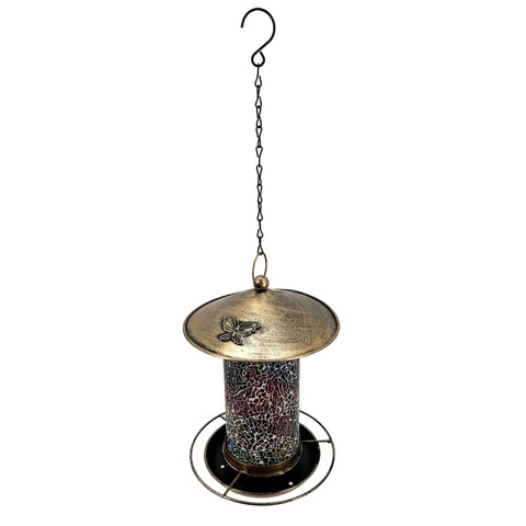 New Outdoor Hanging Solar Bird Feeder – Hummingbird Feeder with LED Light for Garden & Yard 812732 - with | Sold by Uncle Wiener's Wholesale