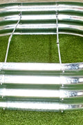 NEW OVAL METAL RAISED GARDEN PLANTER - with 4 FT X 3 FT X 1 FT | Sold by Uncle Wiener's Wholesale