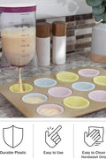 4 Cup Pancake & Waffle Batter Dispenser – Purple Handle

No-Drip Batter Dispenser for Muffins and Cupcakes

Easy-Pour Spring-Handle Pancake Batter Dispenser

Kitchen Baking Tool – Batter Dispenser with Measurement Markings

Pancake and Muffin Batter Dispenser 900ml Capacity