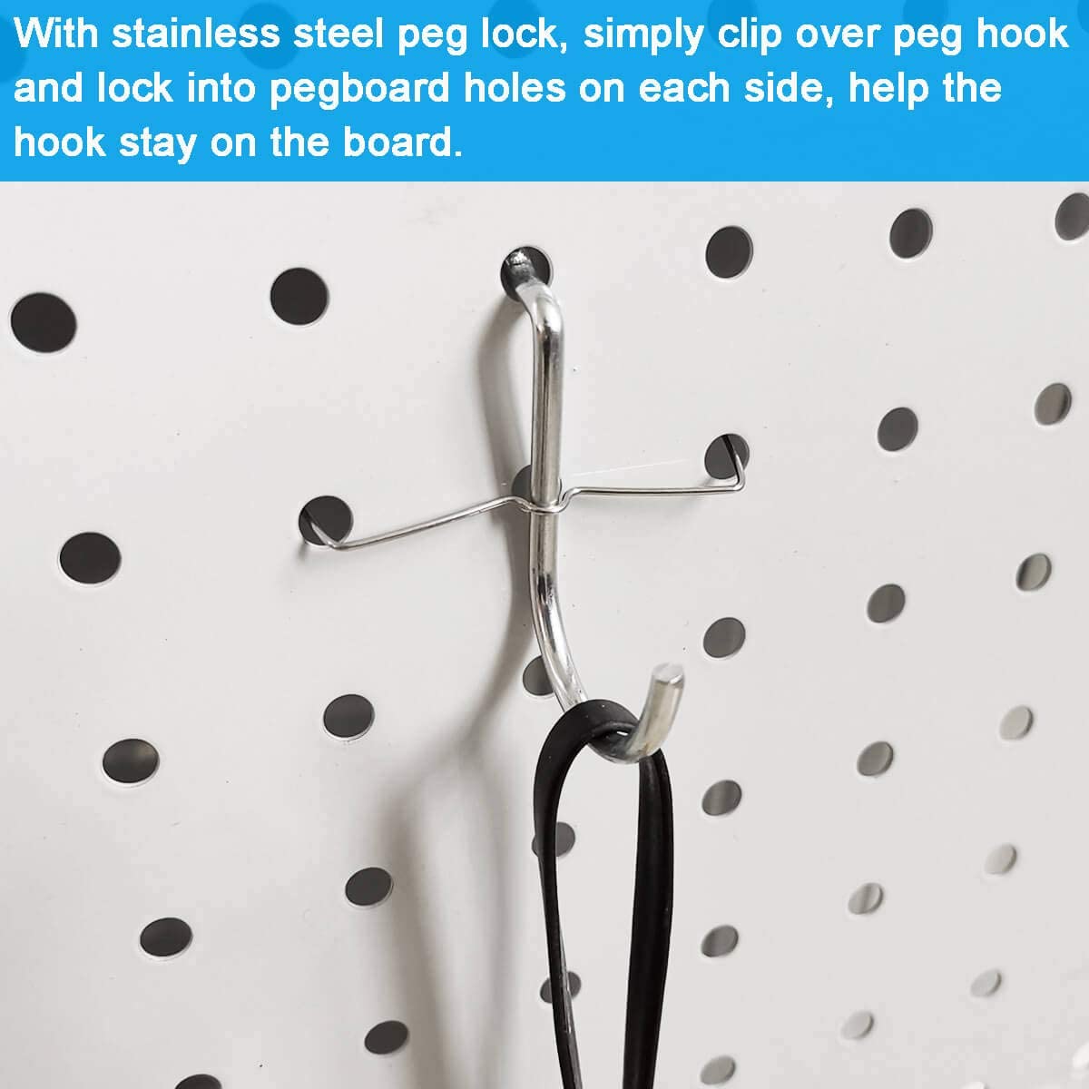 New Pegboard Hooks Assortment, Plastic Bins & Pegs S1128 - with | Sold by Uncle Wiener's Wholesale