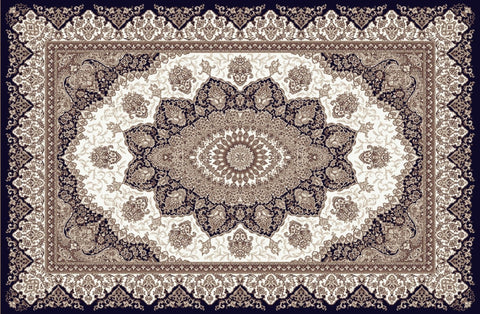 “Oriental area rug in beige vintage boho pattern”

“Traditional medallion rug with non-slip backing”

“Boho-style carpet for modern living room”

“5x7 Persian style area rug with washable fabric”

“Decorative entryway rug in oriental theme”