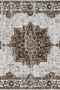 “Oriental area rug in beige vintage boho pattern”

“Traditional medallion rug with non-slip backing”

“Boho-style carpet for modern living room”

“5x7 Persian style area rug with washable fabric”

“Decorative entryway rug in oriental theme”