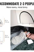 New Pickup Truck Tent with Rain Layer & Carry Bag – Available in 65"x65"x67" and 79"x65"x67" - with TTHC01 - 65" x 65" x 67" | Sold by Uncle Wiener's Wholesale