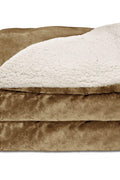 New Plush Royal Mink Reversible Electric Heating Throw ��� Soft Heated Blanket with Adjustable Heat Settings BW7520 - with GRAY & WHITE GW7520 | Sold by Uncle Wiener's Who