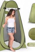 New Pop Up Privacy Tent for Camping – Portable Shower & Toilet Tent | S3052 - with | Sold by Uncle Wiener's Wholesale