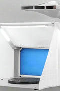 Portable airbrush spray booth with LED light and turntable
Foldable hobby spray booth with exhaust hose
Airbrush spray station for models and crafts
