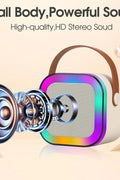 "Portable Bluetooth Karaoke Speaker with RGB Lights"

"Wireless Karaoke Speaker Set with Microphone"

"HiFi Audio Bluetooth Speaker for Party and Events"

"Rechargeable Karaoke Speaker with Dual Mic Support"

"RGB Light Show Bluetooth Karaoke System for Kids and Adults"