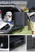 New Portable Dog Ramp Stairs 63 x 17 Inch – Durable Pet Ramp with 250 lbs Capacity 2408221 - with | Sold by Uncle Wiener's Wholesale