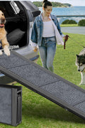 New Portable Dog Ramp Stairs 63 x 17 Inch – Durable Pet Ramp with 250 lbs Capacity 2408221 - with | Sold by Uncle Wiener's Wholesale