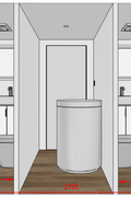 New Portable Dual - Stall Restroom Unit ��� Commercial Grade & Mobile - Ready SU052312 - with | Sold by Uncle Wiener's Who