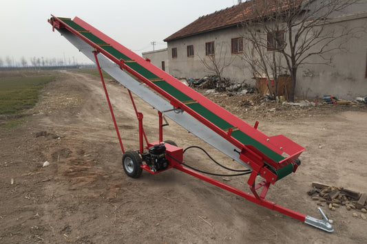 NEW PORTABLE FIREWOOD GRAIN & MATERIAL CONVEYOR - with FC500 XL MODEL | Sold by Uncle Wiener's Wholesale