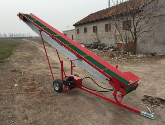 NEW PORTABLE FIREWOOD GRAIN & MATERIAL CONVEYOR - with FC500 XL MODEL | Sold by Uncle Wiener's Wholesale