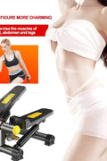 New Portable Fitness Stepper with Resistance Bands – Compact Home Exercise Stepper for Full - Body Workout S3054 - with | Sold by Uncle Wiener's Wholesale