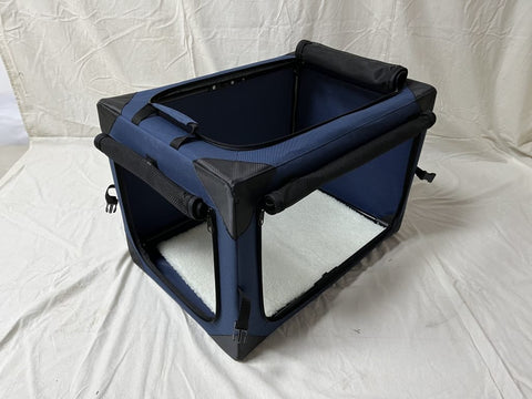 New Portable Folding Pet Carrier Travel Cage – Soft Indoor & Outdoor Pet Crate - with XXL 35.82″ X 24.8″ X 24.8″ | Sold by Uncle Wiener's Wholesale