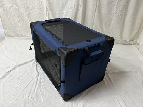 New Portable Folding Pet Carrier Travel Cage – Soft Indoor & Outdoor Pet Crate - with XXL 35.82″ X 24.8″ X 24.8″ | Sold by Uncle Wiener's Wholesale