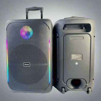 “Portable 12-inch Bluetooth karaoke speaker with microphone and RGB lights”

“BTS1808 karaoke speaker with remote and USB/TF playback”

“Rechargeable party speaker with 40W output and colorful LED lights”

“Wireless karaoke sound system with 12-inch woofer”

“Bluetooth 5.0 karaoke box speaker with mic input and FM radio”