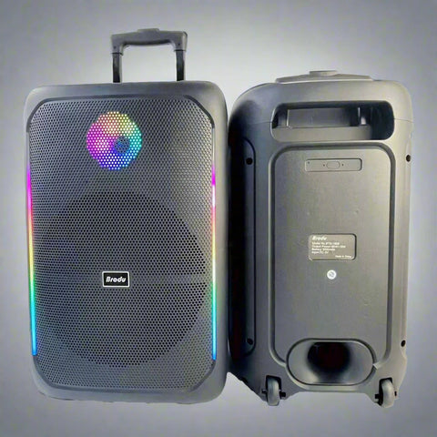 “Portable 12-inch Bluetooth karaoke speaker with microphone and RGB lights”

“BTS1808 karaoke speaker with remote and USB/TF playback”

“Rechargeable party speaker with 40W output and colorful LED lights”

“Wireless karaoke sound system with 12-inch woofer”

“Bluetooth 5.0 karaoke box speaker with mic input and FM radio”