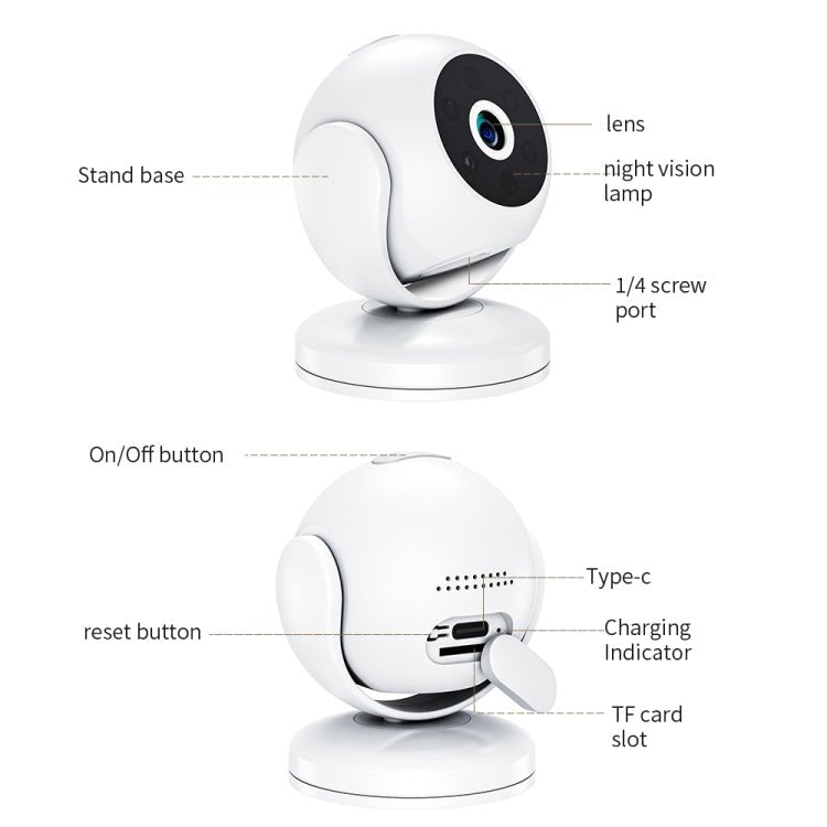 "Mini 4K HD Wireless Night Vision Security Camera"

"Compact Portable Camera with 180 Degree Rotating Lens"

"Motion Detection WiFi Surveillance Camera for Home"

"Hidden Mini Spy Camera with Night Vision and USB Charging"

"Portable 4K HD Night Vision Camera for Travel and Security"