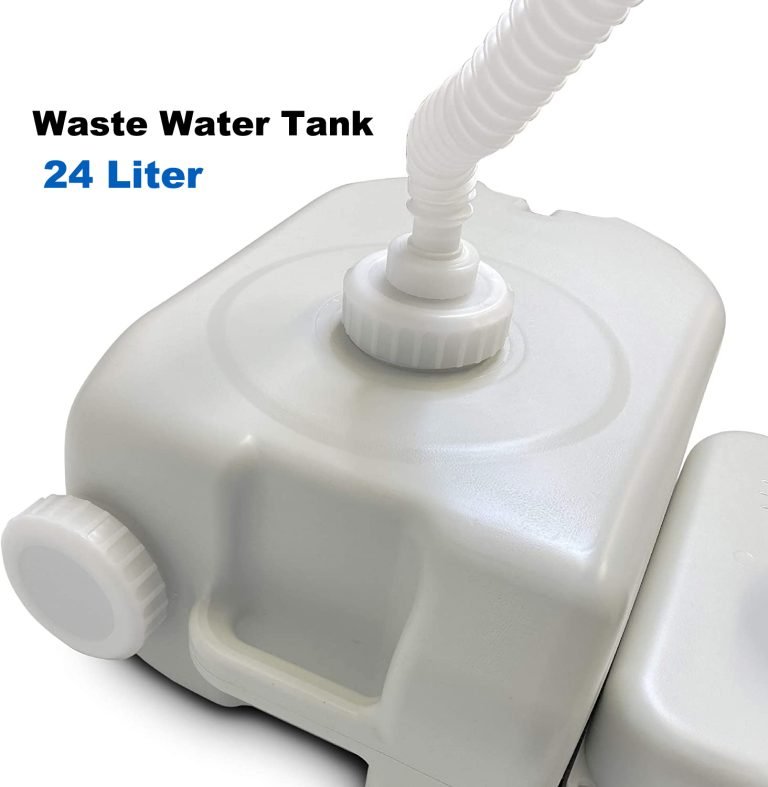 “Portable outdoor sink with foot pump and soap dispenser”

“Camping sink with 19L tank and wheels for transport”

“Foot-operated hand washing station for outdoor use”

“Self-contained camping sink system for hygiene and sanitation”

“Mobile sink with carry handle, water tank, and foot pedal”