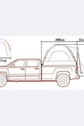 NEW Portable Pickup Truck Camping Tent – ZB031 - with | Sold by Uncle Wiener's Wholesale