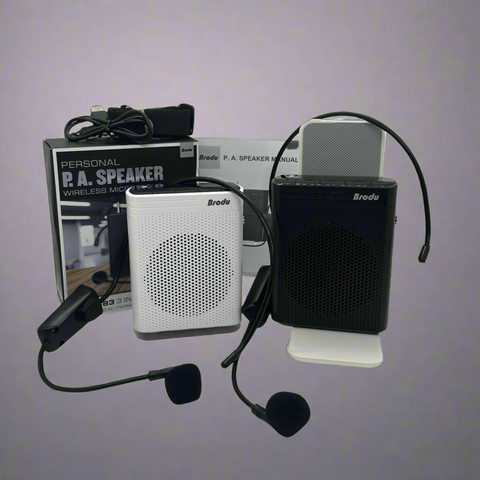 “Rechargeable Bluetooth speaker with belt clip and mic”

“Portable PA speaker system for teachers and coaches”

“BTS1383 speaker with USB, TF card, and FM radio”

“Hands-free mic and speaker combo with clip-on design”

“Public speaking portable audio amplifier with LED display”